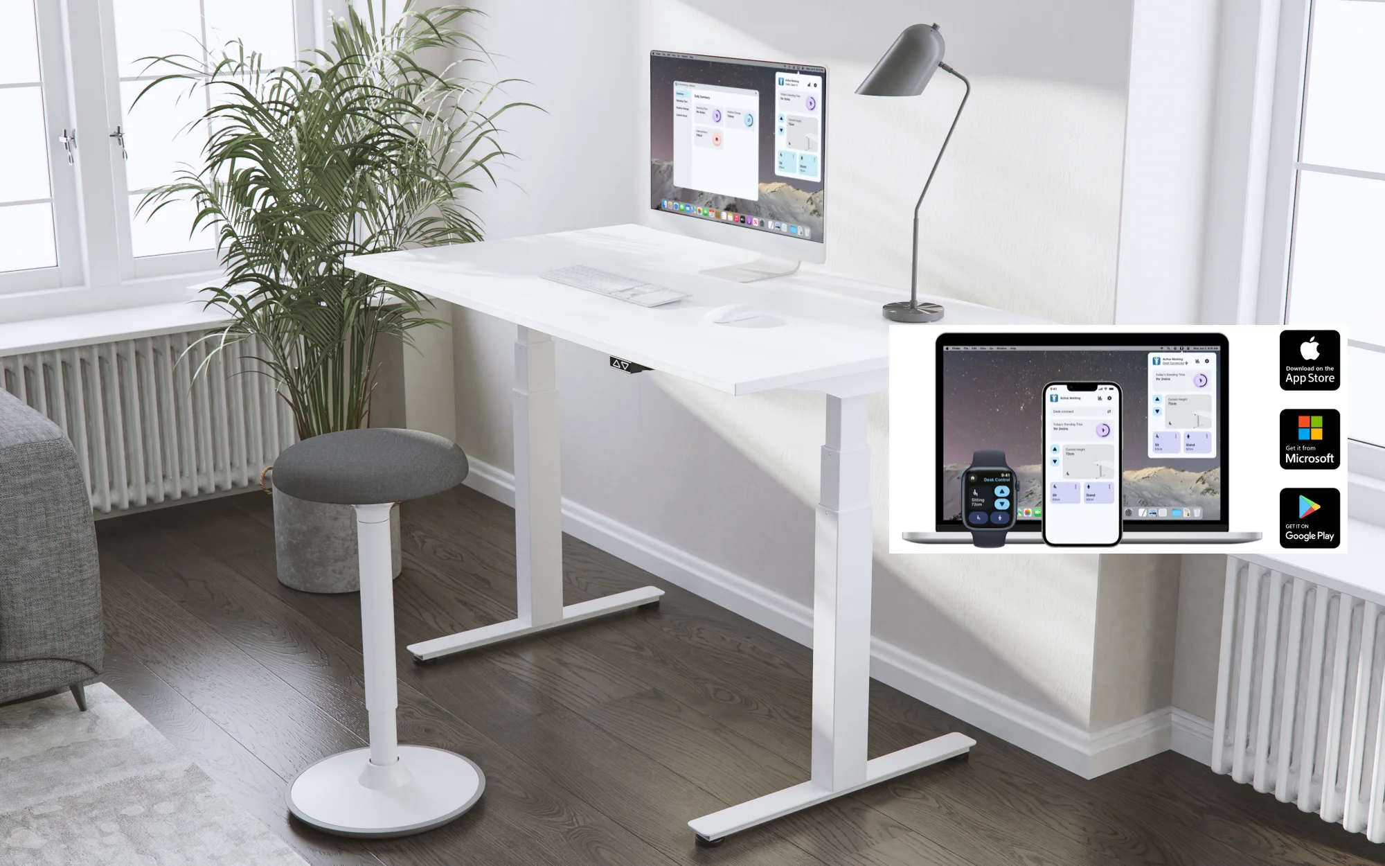 Bluetooth SMART Desks – Wellness Meets Technology