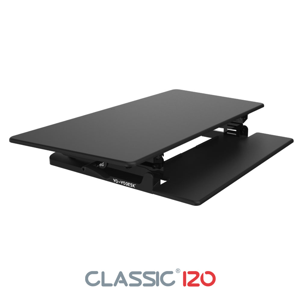 yo yo desk 120 black
