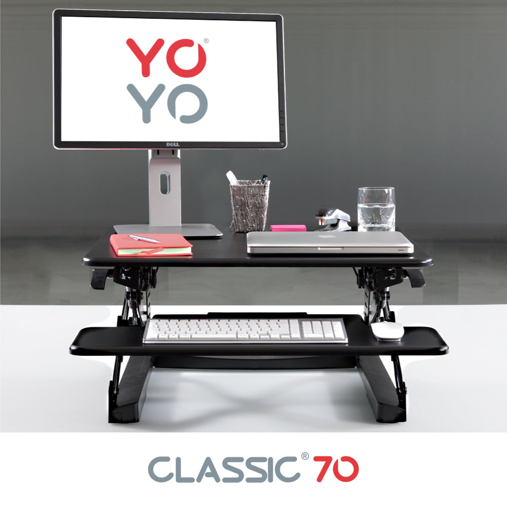 Yo-Yo DESK® 70 (formally MINI) Desk Riser | Standing Desk Converter ...
