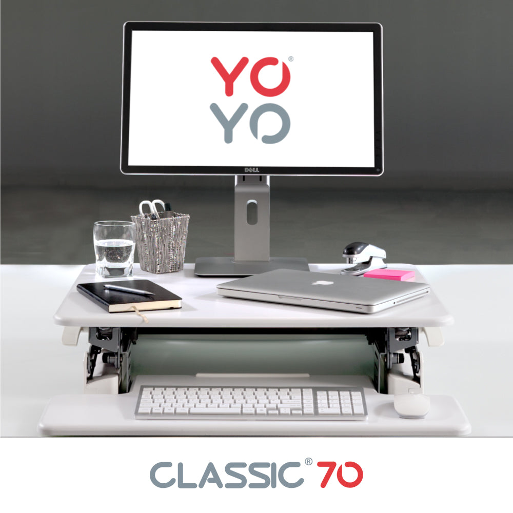 Yo-Yo DESK® 70 (formally MINI) Desk Riser | Standing Desk Converter ...