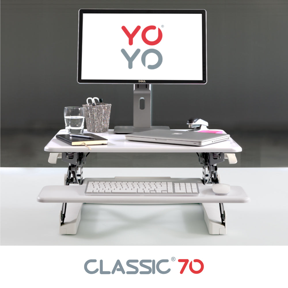 Yo-Yo DESK® 70 (formally MINI) Desk Riser | Standing Desk Converter ...