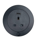 Single Power USB-A [Black]