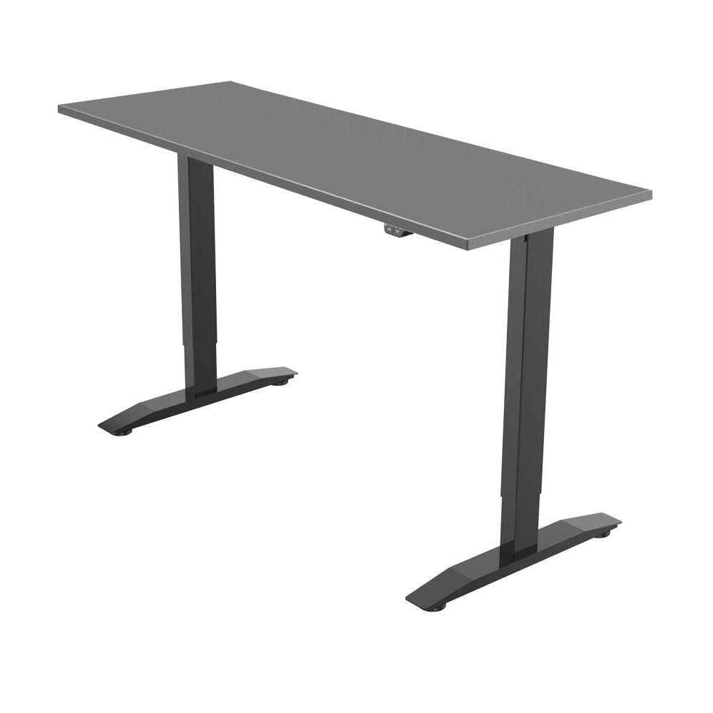 Yo-Yo DESK PRO 1 Black-DarkGrey single motor electric standing desk