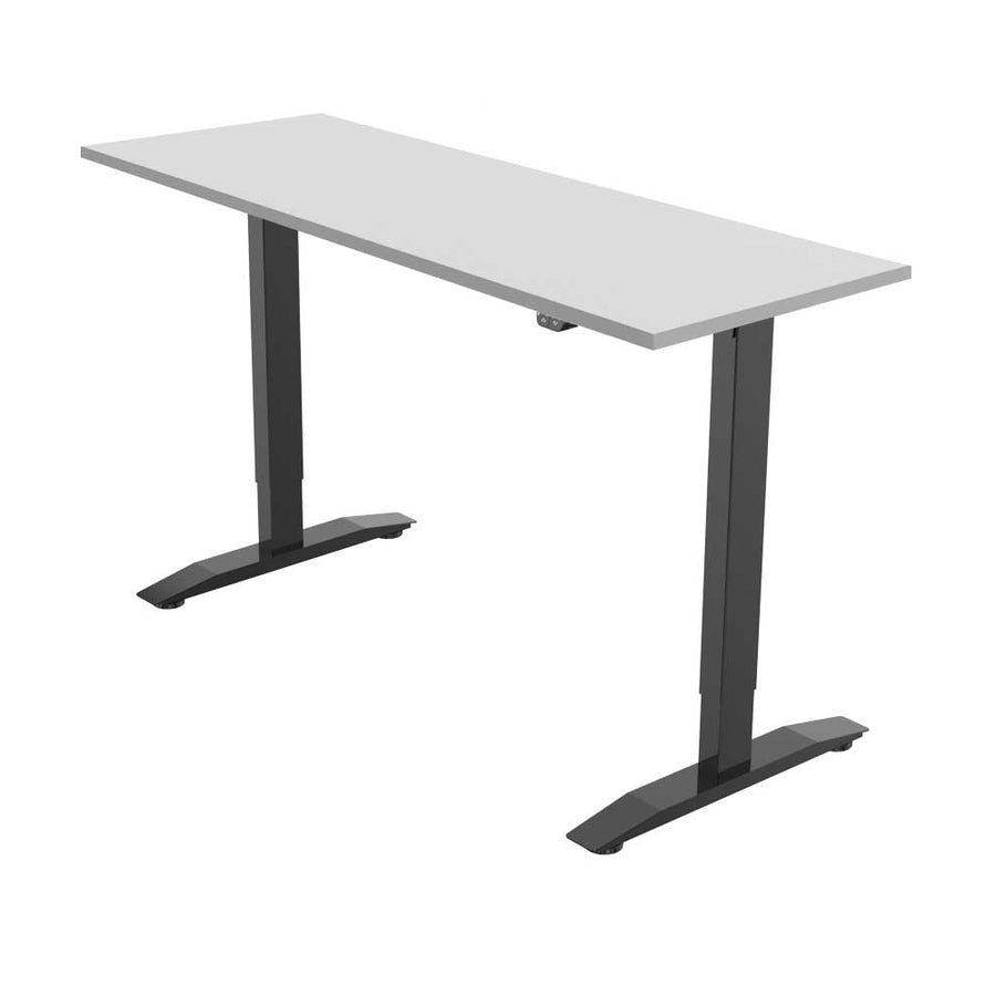 Yo-Yo DESK PRO 1 Black-LightGrey single motor electric standing desk