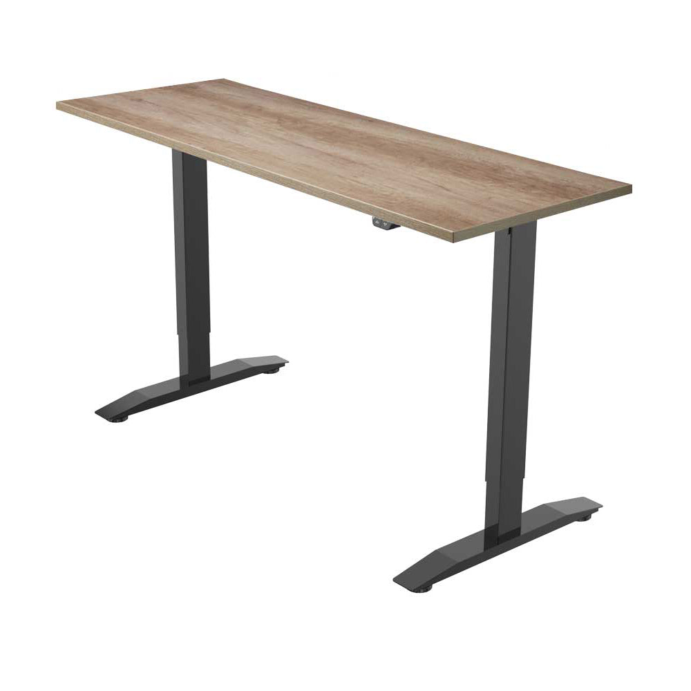 Yo-Yo DESK PRO 1 Black-NebraskaOak single motor electric standing desk