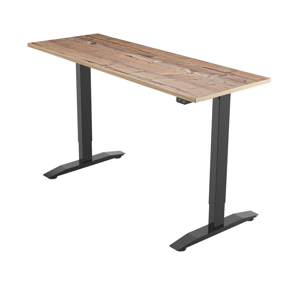 Yo-Yo DESK PRO 1 Black-Timber single motor electric standing desk