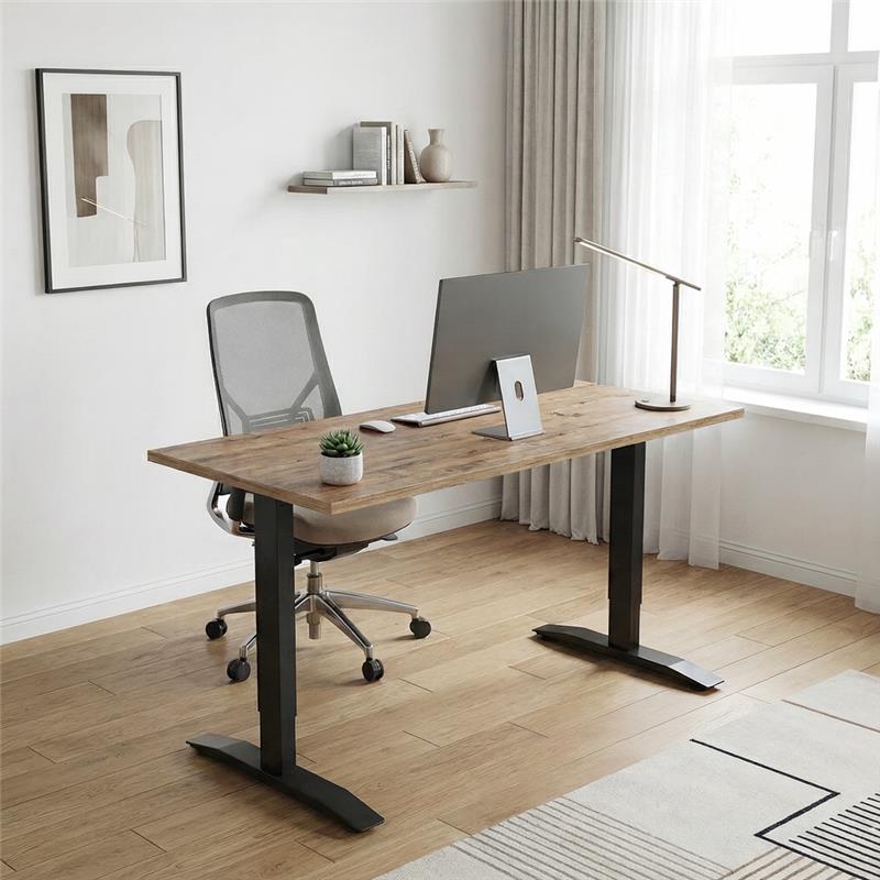 Yo-Yo DESK PRO 1 Lifestyle Image single motor electric standing desk