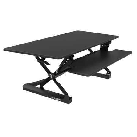 Yo-Yo DESK 120 Triple Monitor Standing Desk Converter